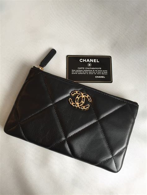 chanel 19 small pouch|mini micro 31 bag Chanel.